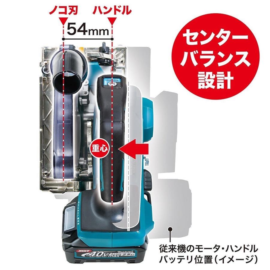 マキタ makita 40Vmax 125mm充電式防じん丸ノコ KS004GRDX 逆 マキタ makita 40Vmax 125mm充電式防じん丸ノコ KS004GRDX 逆