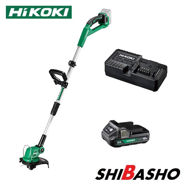 HiKOKI（ハイコーキ） 18Vコードレス刈払機 CG18DGA (BG) 電池BSL1820M