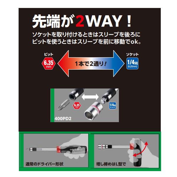 VESSEL(工具) ベッセル vessel 2WAYパワードライバーセット No VESSEL(工具) ベッセル vessel 2WAYパワードライバーセット No