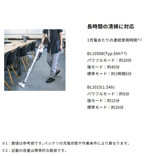 在庫あり マキタ makita 10.8V 1.5Ah充電式クリーナ CL200FDSHW バッテリ BL1015 充電器 DC10SA | マキタ | 05