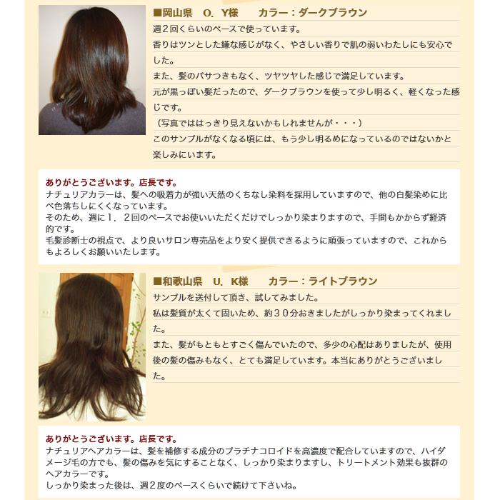 在庫限り セール 白髪染め ナチュリア プラチナム ヘアカラートリートメント 同色3本セット Ntr Sale3 A S Style Store 通販 Yahoo ショッピング