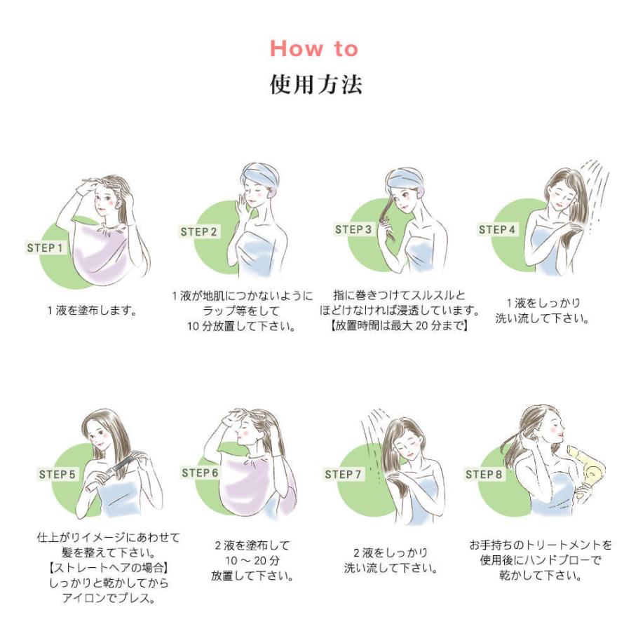 リファインストレートH コスメ コスメパーマ 各100g セルフ くせ毛 ス
