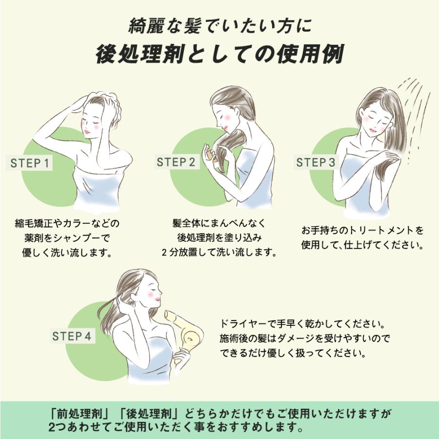 前後処理剤 セット 前処理剤 CERAMIA3 セラミア3 100mL 後処理剤