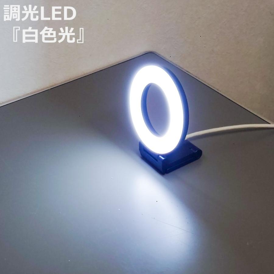 リングライト 10cm径 USB電源 LED光色調節 Ulanzi VIJIM CL07 : しーま