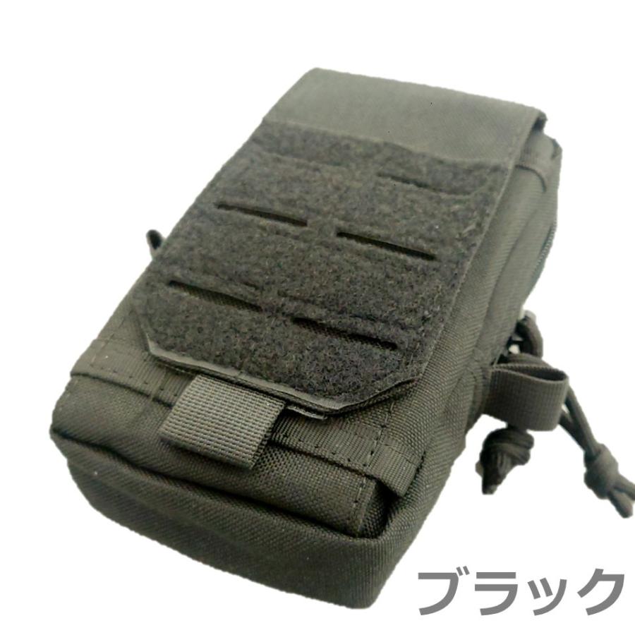 ツールケース スクエアポーチ 18×11×7 モールシステム ミリタリー 