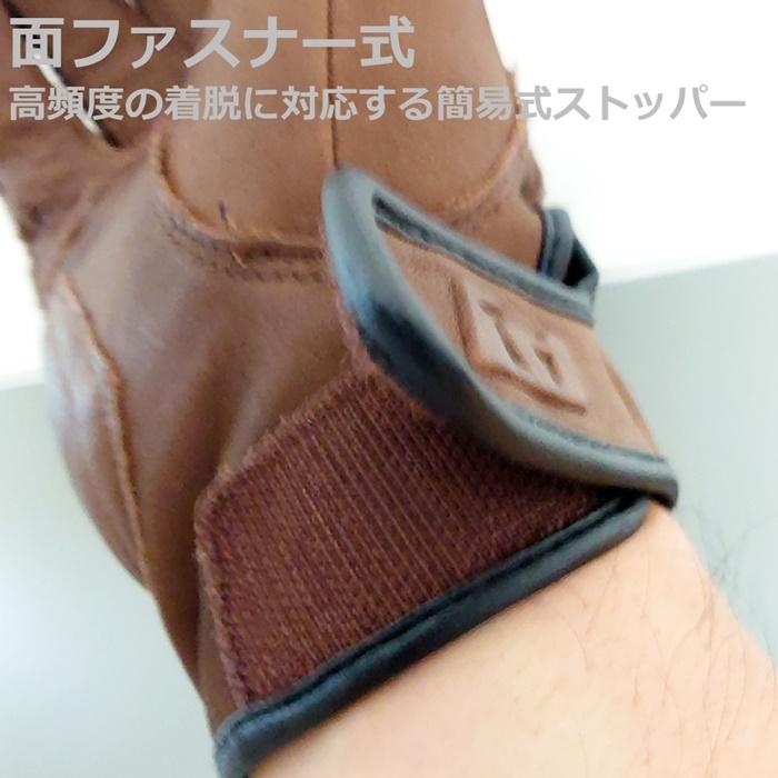 IDEAL 山城 IDEAL PUNCHING JOKER バイクグローブ S 春夏用 牛革