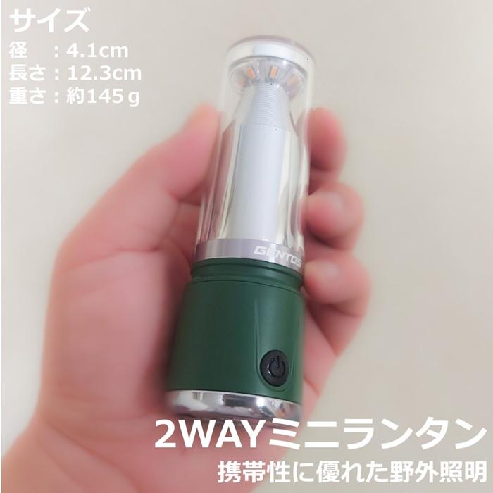 GENTOS（ジェントス） LEDランタン 充電式 580lm 完全防水 GENTOS LEー