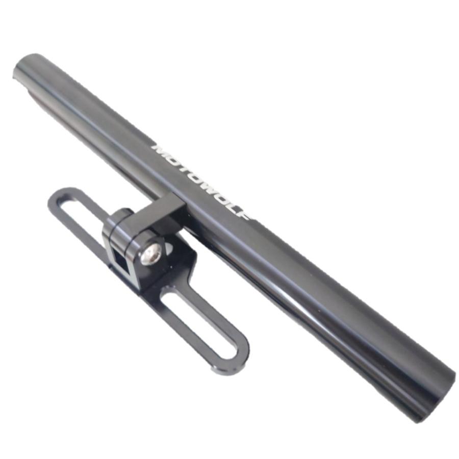 MOTOWOLF クランプバー バイク アクセサリー ハンドルポストマウント