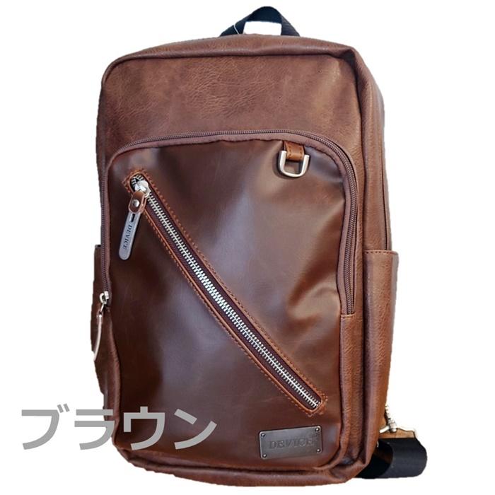DEVICE（デバイス） メガボディバッグ ワンショルダー 合成皮革 