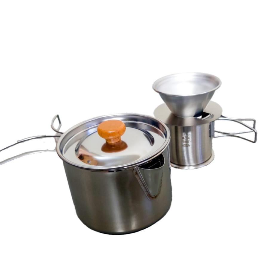 Made In Tsubame 18 8 ツーリングケトルクッカー ドリッパーセット Z しーま商店ヤフー店 通販 Yahoo ショッピング