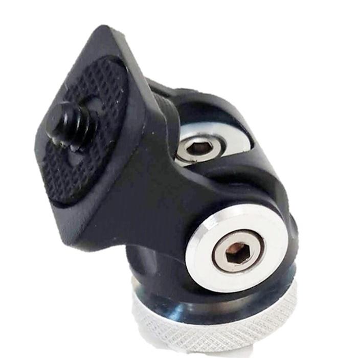 カメラアクセサリーシューマウント チルト雲台 金属製 : しーま商店