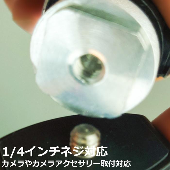 カメラアクセサリーシューマウント チルト雲台 金属製 : しーま商店