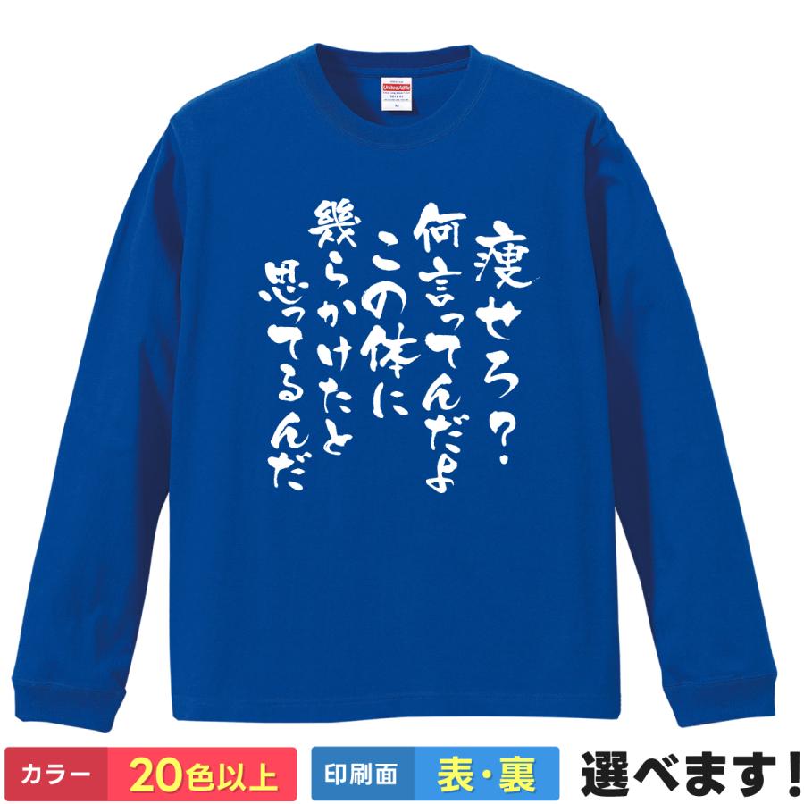 United Athle（ユナイテッドアスレ） おもしろTシャツ 痩せろ？何言っ