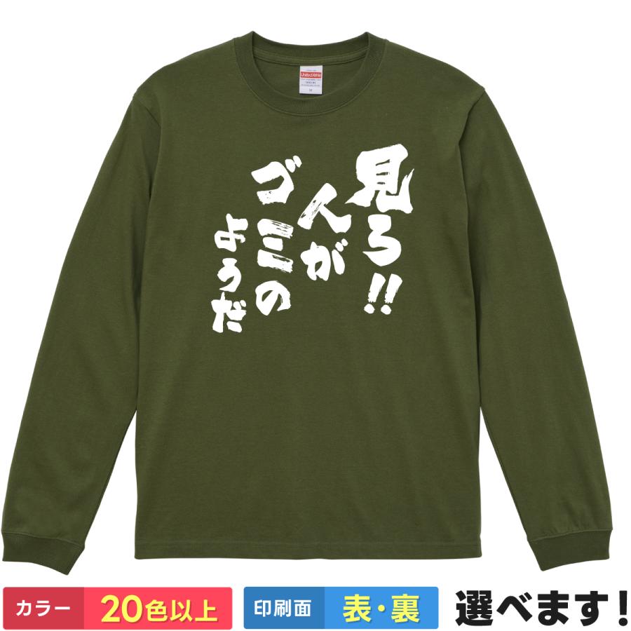 おもしろTシャツ 見ろ！人がゴミのようだ ネタTシャツ メンズ レディース ムスカ ラピュタ | United Athle