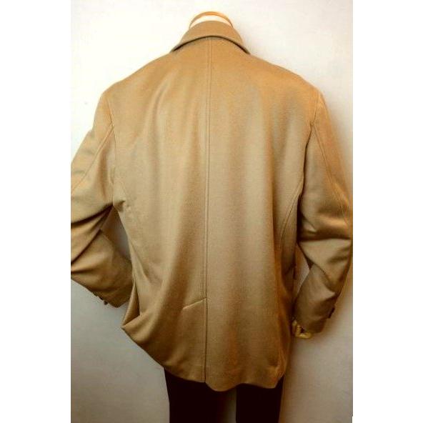 セール３５％ＯＦＦ シッスル THISTLE 創作屋 カシミヤ100%ジャケット キャメル 日本製 秋冬新作 カバーオールジャケット メンズウェアの画像
