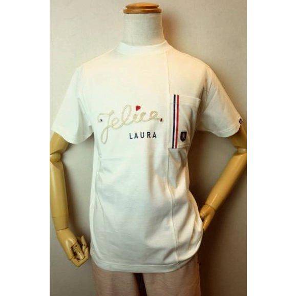 ラウラ ラウラフェリーチェ Laura Felice 半袖Tシャツ ホワイト 春夏 