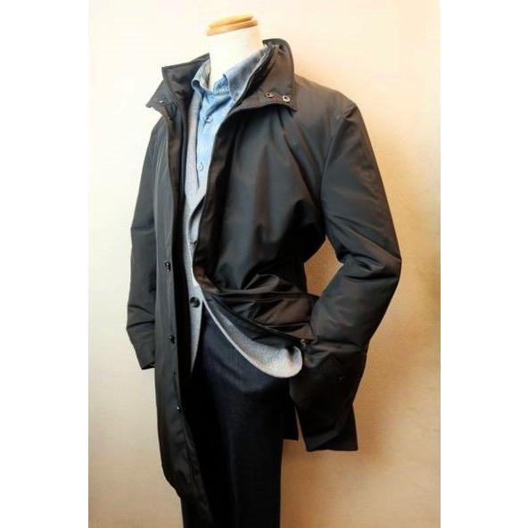 セール３５％ＯＦＦ シッスル THISTLE 創作屋 中綿コート ブラック 日本製 秋冬新作 リモンタ社 メンズウェアの画像