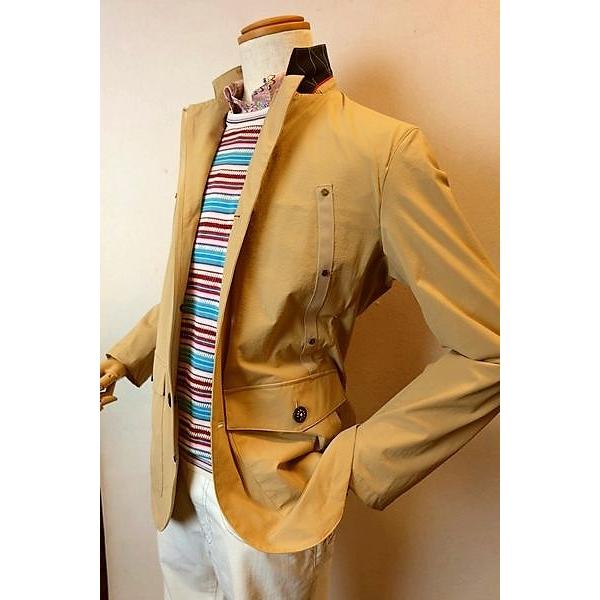 セール６４ ｏｆｆ ファッション カプリ カバーオールジャケット ベージュ 春夏アウトレット現品限り品 4seasons Gallery 沼津仲見世商店街メンズファッション フォーシーズン ギャラリー 極上コレクションのカバーオールジャケットです 2231 6004 セール６４