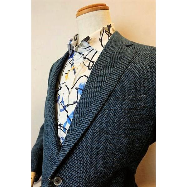 セール３５％ＯＦＦ ロンナー LONNER ジャケット ブルーグリーン 秋冬アウトレット現品限り品 メンズウェアの画像