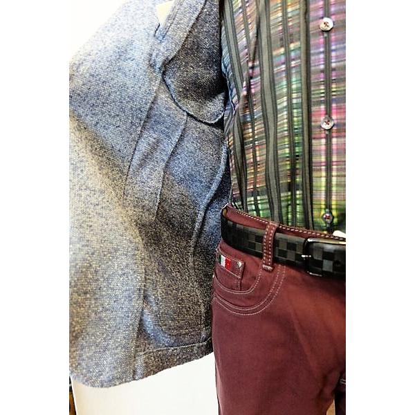 セール５０％ＯＦＦ ミラショーン mila schon ジャケット ブルー 秋冬アウトレット現品限り品 ロンナー メンズウェアの画像