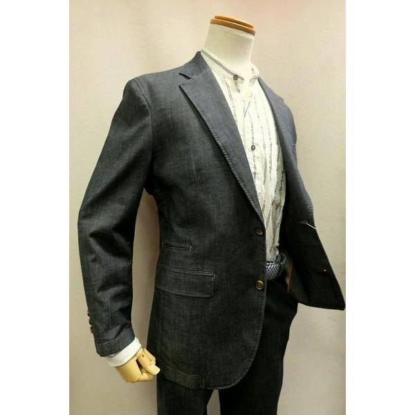 シッスル THISTLE 創作屋 デニムジャケット ブルー 春夏新作 日本製 ストレッチデニム メンズウェアの画像