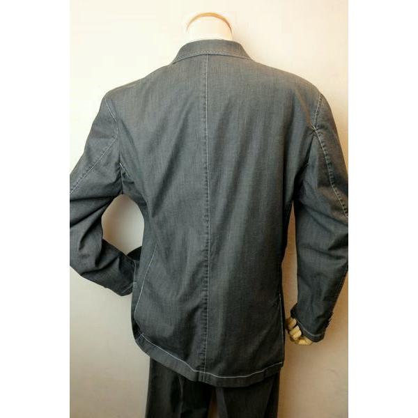 シッスル THISTLE 創作屋 デニムジャケット ブラック 春夏新作 日本製 ストレッチデニム メンズウェアの画像