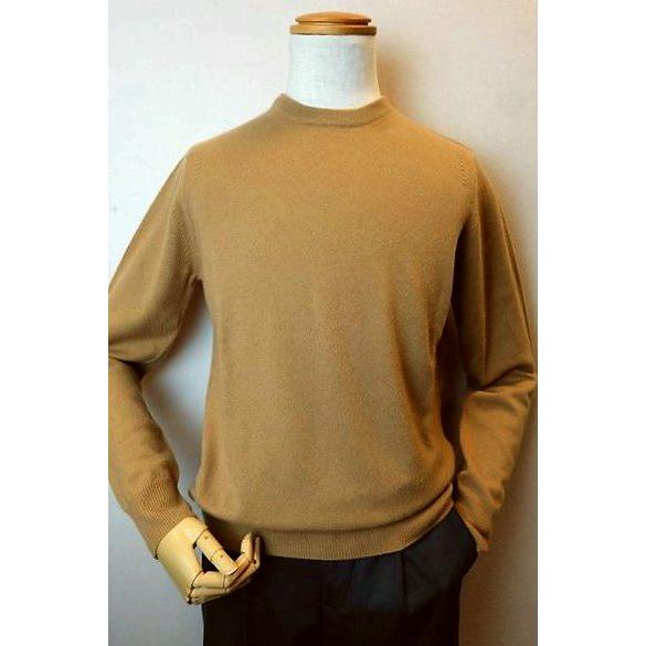 セール35％OFF HOSIO オジオ カシミヤ100%セーター キャメル 秋冬