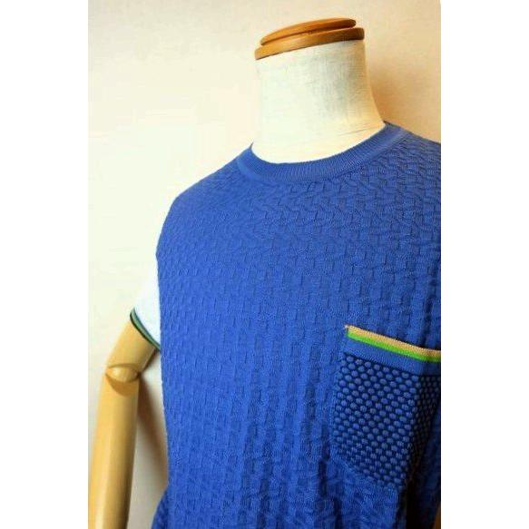 BOB ボブ 半袖Tシャツ ブルー 春夏インポート品 イタリア製 
