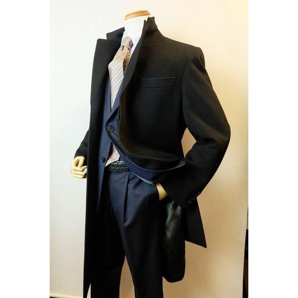 セール35％OFF ロンナー LONNER チェスターコート カシミヤ100