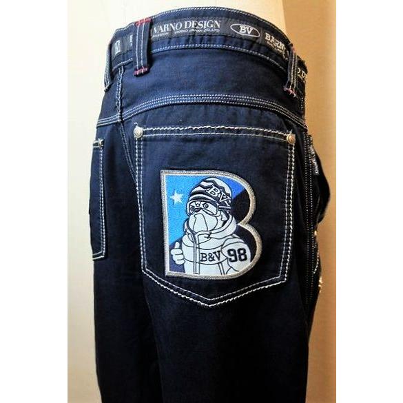 セール30％OFF バーニヴァーノ BARNIVARNO ジーンズ ブルー 