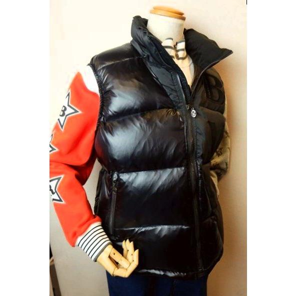 セール30％OFF バーニヴァーノ BARNIVARNO ダウンベスト ブラック 