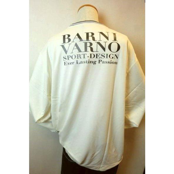 セール50％OFF バーニヴァーノ BARNIVARNO ロングTシャツ オフ