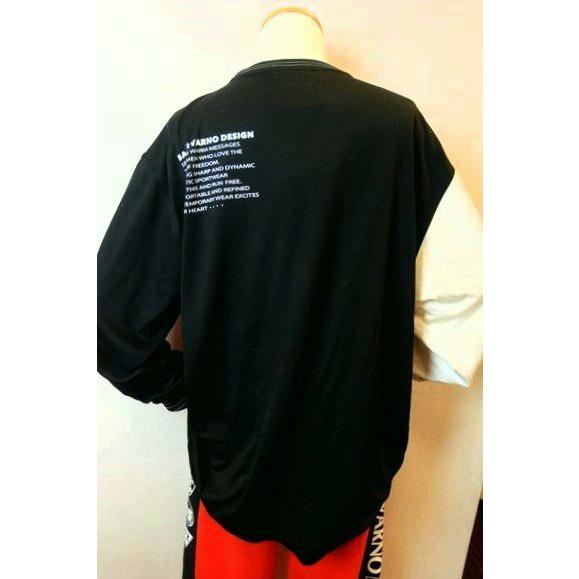 セール50％OFF バーニヴァーノ BARNIVARNO ロングTシャツ 