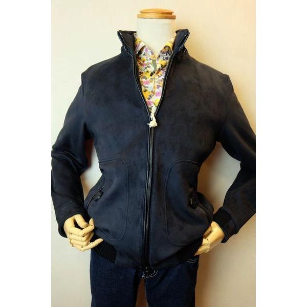 セール30％OFF ROBERTO P ロベルトペペ ブルゾン ネイビー 秋冬 