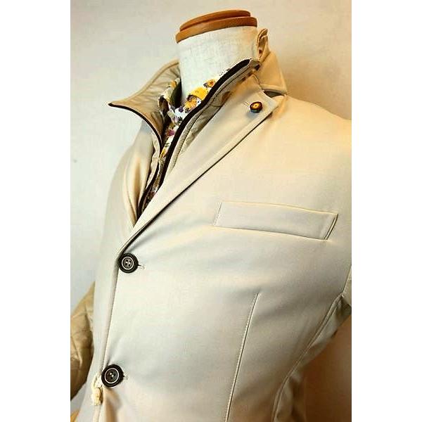 セール50％OFF ROBERTO P ロベルトペペ 中綿ジャケット ベージュ 