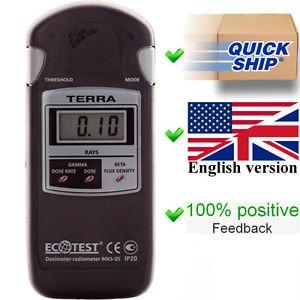 ECOTEST社 ガイガーカウンター 放射能測定機 TERRA (MKS-05 ECOTEST社 ガイガーカウンター 放射能測定機 TERRA (MKS-05