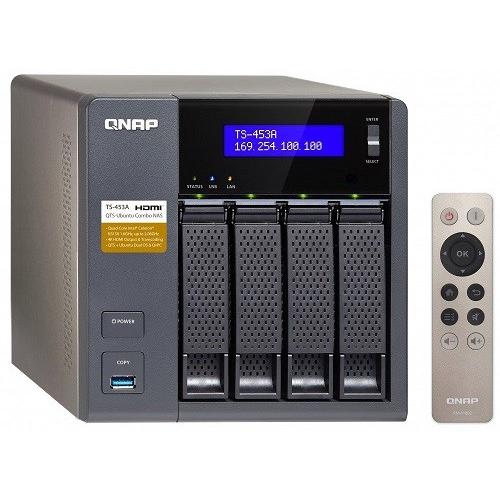 QNAP(キューナップ) TS-453A 専用OS QTS搭載 intelクアッドコア1.6GHz  