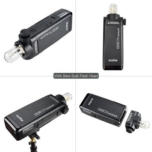 Godox AD200 ポケット TTL スピードライト フラッシュ ポータブル ミニ 2個ライトヘッド付き GN52 GN60 1 / 80 dwos6rj Godox AD200ポケット TTL スピードライトフラッシュポータブル