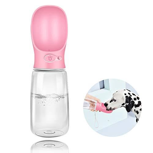 ペット給水器 お散歩ウォーターボトル 550ml 猫 犬 水飲み器 携帯用 水槽付き 水漏れ防止 給水 ボトル ハンディーボトル 訓練 犬笛付き S 0194109603931 20200820 4smile 通販 Yahoo ショッピング