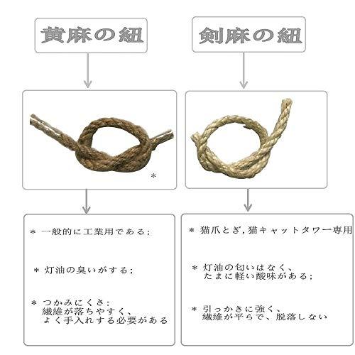 m 直径6mm 舗 麻ロープ麻紐 麻縄手すり猫 ハンモック 階段 ジュートロープ ネコ 手作り 爪を磨き キャットタワー おもちゃ 爪とぎ Diy