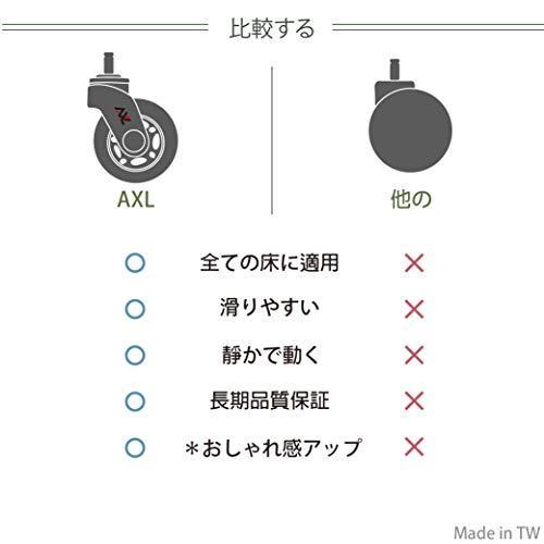 Axl 65mm キャスター オフィスチェア交換用イスキャスター 差込式ポリウレタンチェアホイール 360度回転 取替えキャスター 椅子 静音 傷つけ S 4smile 通販 Yahoo ショッピング