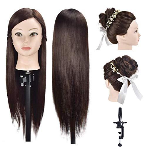 Ba Sha 練習用 編み込み練習用 ウィッグマネキンヘッド ヘアアクセサリーセット 美容室サロン 100 合成髪 Yh04 S 0608 4smile 通販 Yahoo ショッピング