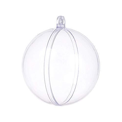 Ssora 透明 中空 ボール アクリア 球 プラスチック ボール 装飾品 収納用 オーナメント 飾り用 5個セット 8cm S 1210 4smile 通販 Yahoo ショッピング