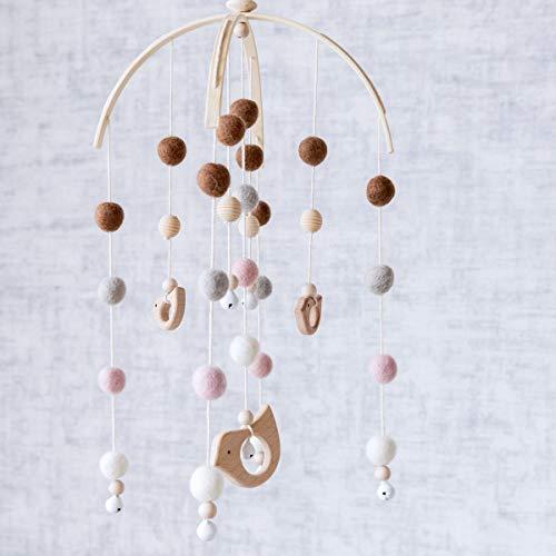 Okawari Home ベッドメリー ことり 木製 ハンドメイド ベビー 北欧風 キッズベッドメリー ビーズ風鈴 吊り下げ式 赤ちゃんベッドメリー S 0621 4smile 通販 Yahoo ショッピング