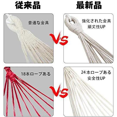Kepeak ハンモック アウトドア 室内 綿 2人用 ロープの結び方 収納袋付き 折りたたみ 耐荷重300kg キャンプ バーベキュー インテリア S 4smile 通販 Yahoo ショッピング
