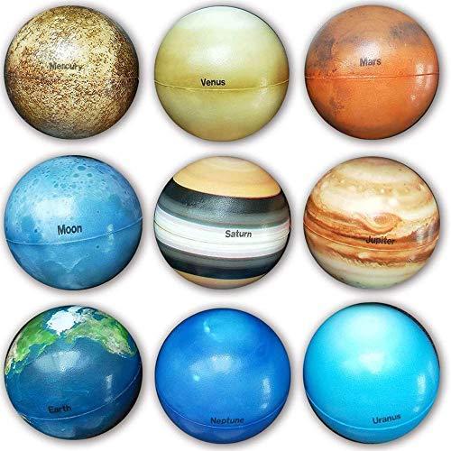Cmd 9つの異なる惑星の形太陽系ボール プラネットボール天体 握力ボール 天の川ボール弾性ボール 柔らかい銀河系 筋トレ子供向け教育玩具 男の子と女 S 4smile 通販 Yahoo ショッピング