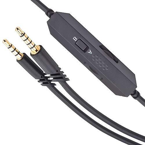 A10 0ヘッドセットコードの交換インラインミュートとマイクの音量調節に対応astro A10 0 A30 A50 Logicool G633 S 1111 4smile 通販 Yahoo ショッピング