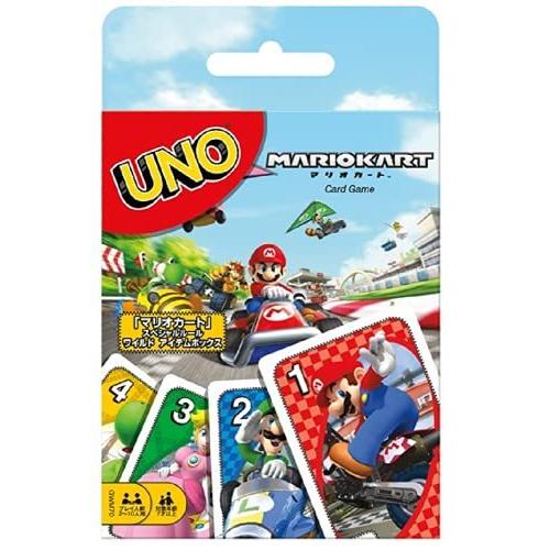 マテルゲーム (Mattel Game) ウノ マリオカート 【スペシャルルールカード ワイルドアイテムボックスカード付】 【7歳~】 GWM70