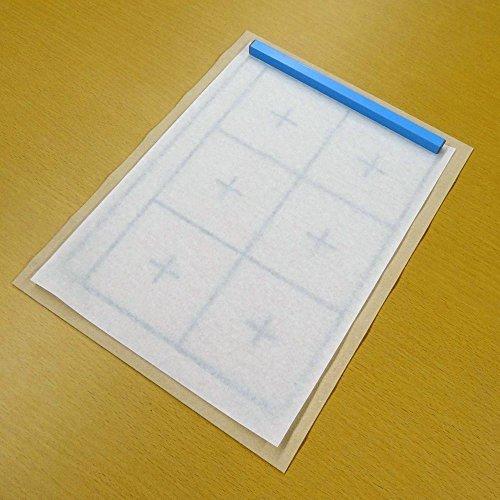 呉竹 下敷 書道用 下敷き 規格判 ベージュ NO.12-2 6.4 マス入 KA28-208S|4smile|04