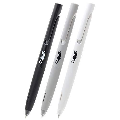 ゼブラ 油性ボールペン ブレン 0 7mm 猫 モノトーン軸 3本セット P Ba 3az S 4smile 通販 Yahoo ショッピング